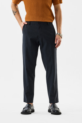 Snitch Slim Fit Men Dark Blue Trousers