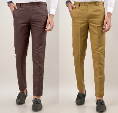 VXnine Regular Fit Men Multicolor Trousers