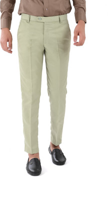 The DS Tapered Men Light Green Trousers