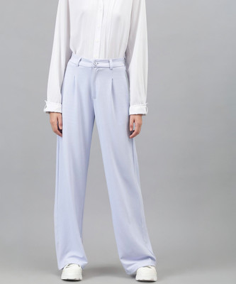 KOTTY Regular Fit Women Purple Trousers