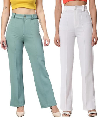 paniharee Regular Fit Women Multicolor Trousers