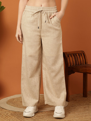 FFU Women Beige Trousers