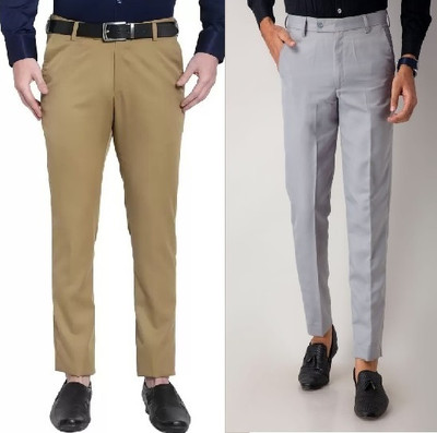 Shree VastraVeda Regular Fit Men Multicolor Trousers