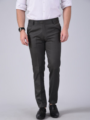 AD & AV Regular Fit Men Green Trousers