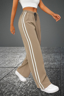 Kanishk Relaxed Women Beige Trousers