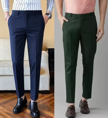 pesado Regular Fit Men Multicolor Trousers