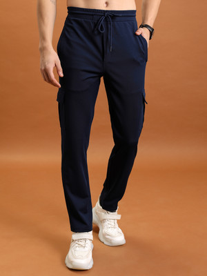 HIGHLANDER Regular Fit Men Dark Blue Trousers