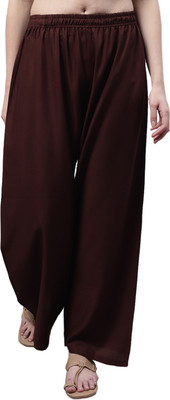 Eyba Flared Women Brown Trousers