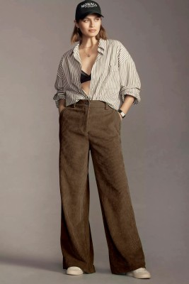 Rajovati Relaxed Women Brown Trousers