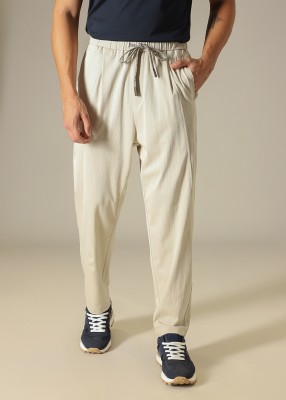 Banana Club Regular Fit Men Beige Trousers