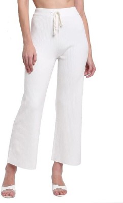 GLOBAL REPUBLIC Regular Fit Women White Trousers