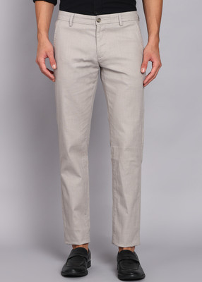 Arrow Sport Slim Fit Men Grey Trousers
