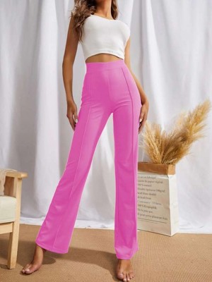 RADHE ENTERPRISE Regular Fit Women Pink Trousers