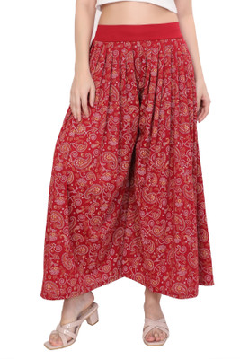 4K FASHION Relaxed Women Maroon Trousers