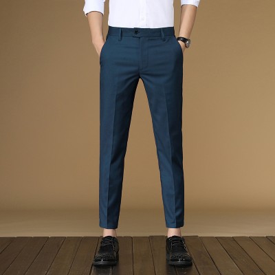 AXOLOTL Regular Fit Men Blue Trousers