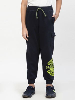 Spunkies Regular Fit Boys Black Trousers