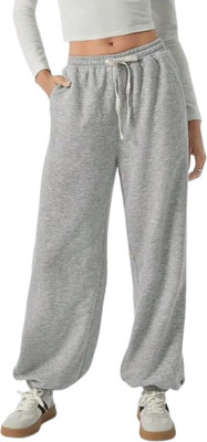 O3e Regular Fit Women Grey Trousers