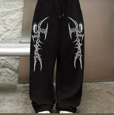 SAHANA STYLE Loose Fit Women Black Trousers