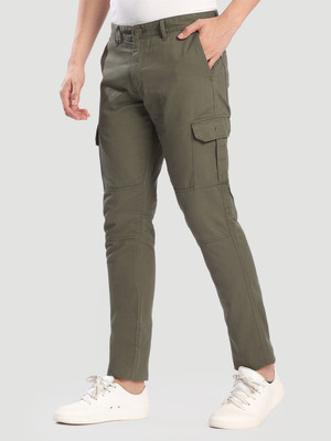Bene Kleed Slim Fit Men Dark Green Trousers