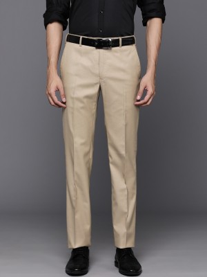 Raymond Slim Fit Men Beige Trousers