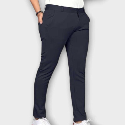Stellalifestyle Slim Fit Men Blue Trousers