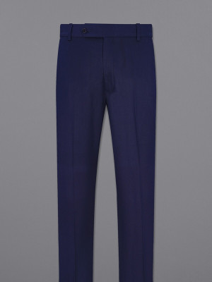 french crown Regular Fit Men Blue Trousers