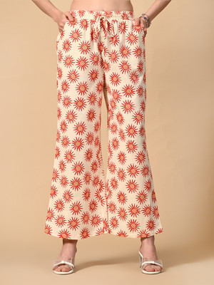 PRETTY LOVING THING Regular Fit Women Beige Trousers