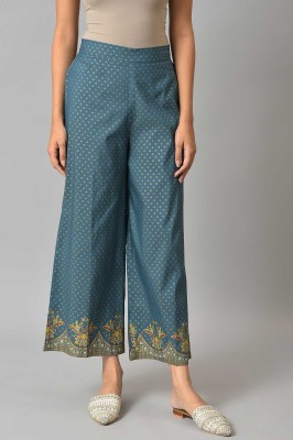 Aurelia Relaxed Women Blue Trousers