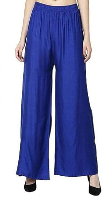 ABCD Relaxed Women Dark Blue Trousers