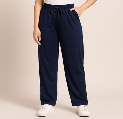 Rock Huns Loose Fit Women Blue Trousers