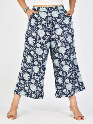 LetsDressUp Relaxed Women Blue Trousers