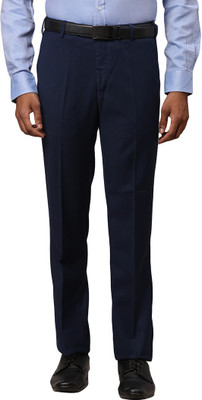 Raymond Regular Fit Men Blue Trousers