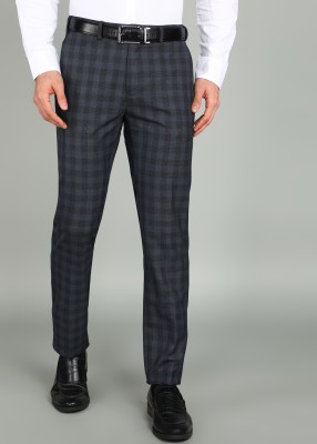 Raymond Slim Fit Men Dark Blue Trousers