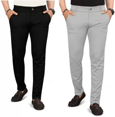 chirag enterprises Regular Fit Men Multicolor Trousers