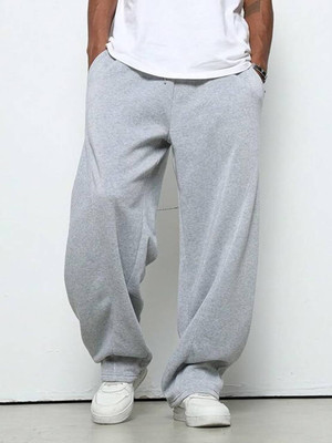 Fedelta Relaxed Men Grey Trousers