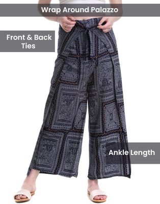 Label Of Lalaji Garments Regular Fit Women Black Trousers