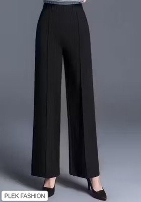 PLEK Regular Fit Women Black Trousers