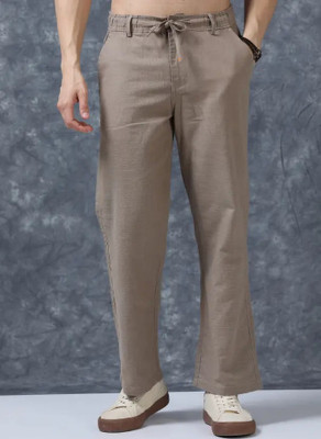 LBSA Relaxed Men Cream Trousers