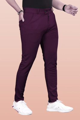 GIBBONTE Slim Fit Men Multicolor Trousers