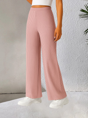 Moda Rapido Regular Fit Women Pink Trousers