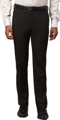 Raymond Slim Fit Men Brown Trousers