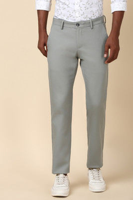 Allen Solly Regular Fit Men Green Trousers