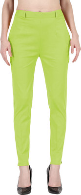 MIXFIT Regular Fit Women Light Green Trousers