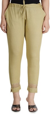 namrita prints Regular Fit Women Khaki Trousers