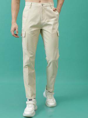 HIGHLANDER Regular Fit Men Beige Trousers