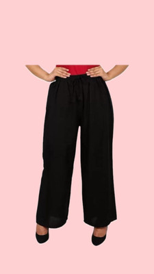 BCD FASHION Regular Fit Women Black Trousers