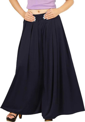 Seewoker Regular Fit Women Black Trousers