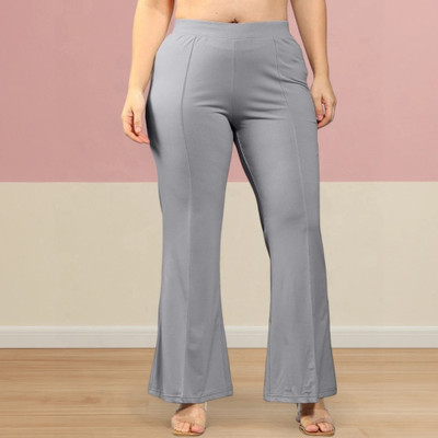 nitafashion Loose Fit Women Grey Trousers