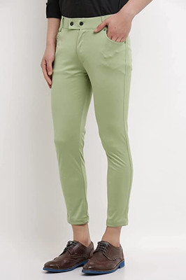 sanket synthetics Solid Men Olive Track Pants