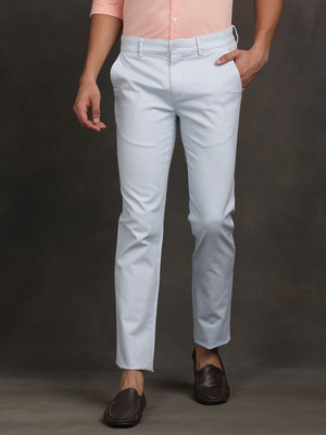 TURTLE Skinny Fit Men Grey Trousers
